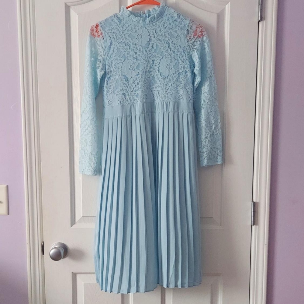 Light blue Peyton Bre dress,size 14